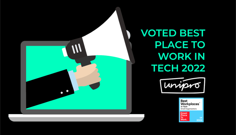 Winners of the Best Place to Work in Tech Award 2022